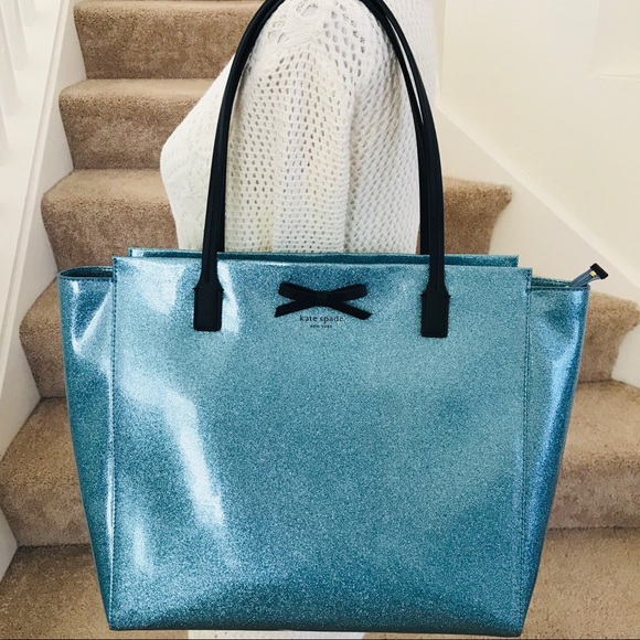 kate spade Handbags - Kate spade Lakesedge Blue Taden Large Tote